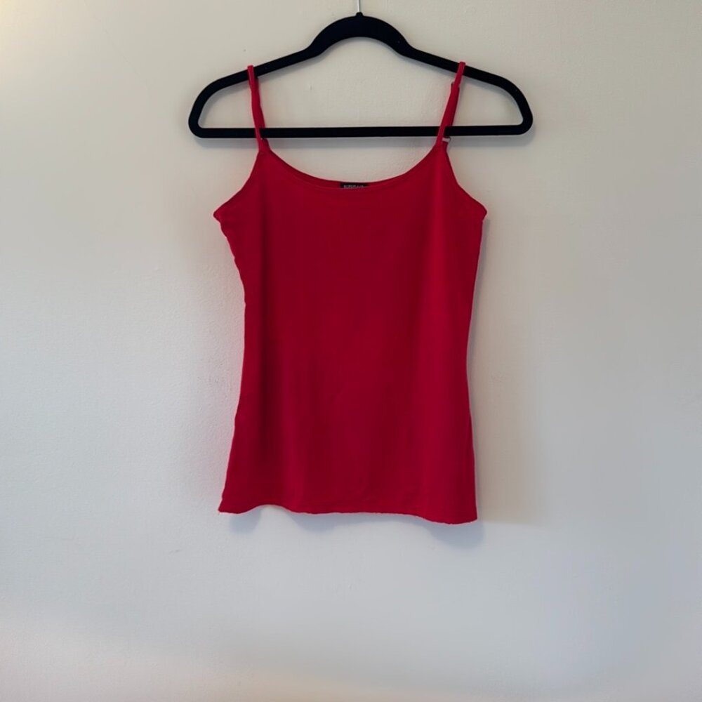BLEUSALT Camisole Tops in Red & Black, Size 1